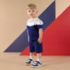 Picture of PRE ORDER Mitch & Son Boys Easy On/Off Jump Large M Trainer - Blue Navy