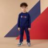 Picture of PRE ORDER Mitch & Son Boys Easy On/Off Jump Large M Trainer - Blue Navy