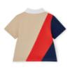 Picture of PRE ORDER Mitch & Son JNR Pierce Colour Block Polo Set X 2 - Stone Beige