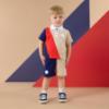 Picture of Mitch & Son JNR Pierce Colour Block Polo Set X 2 - Stone Beige