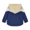Picture of PRE ORDER Mitch & Son JNR Peter Hooded Colour Block Jacket - Stone Beige