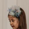 Picture of Daga Girls Pastel Bloom Tulle Hairband - Blue Pink