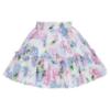 Picture of Daga Girls Pastel Bloom Top & Ruffle Skirt Set X 2 - White Pink Blue