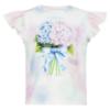 Picture of PRE ORDER Daga Girls Pastel Bloom Top & Ruffle Skirt Set X 2 - White Pink Blue