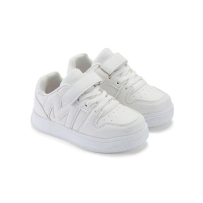 Picture of Mitch & Son Boys Easy On/Off Jump Large M Trainer - White