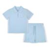 Picture of PRE ORDER Mitch & Son Osiris Poly Polo Set X 2 -  Sky Blue