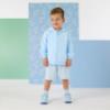 Picture of Mitch & Son Oliver Hooded Jacket - Sky Blue
