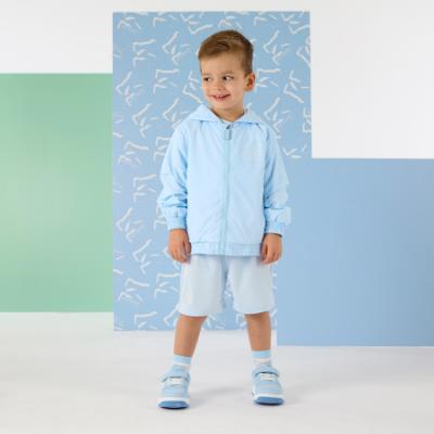 Picture of PRE ORDER Mitch & Son Oliver Hooded Jacket - Sky Blue