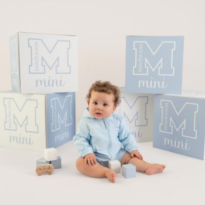 Picture of Mitch & Son Mini Noah Hooded Jacket -  Sky Blue