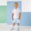 Picture of PRE ORDER Mitch & Son Oakland Pocket Detail Polo Set X 2 -  Sky Blue