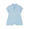 Picture of Mitch & Son Mini Nash Polo Romper -  Sky Blue