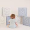 Picture of PRE ORDER Mitch & Son Mini Nash Polo Romper -  Sky Blue