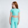 Picture of PRE ORDER Bonini by A* Dee Aspire Short Sleeve Ruched Top - Bold Mint