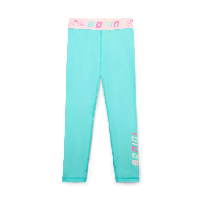 Picture of PRE ORDER Bonini by A* Dee Inspire Tape Waistband Leggings - Aruba Blue