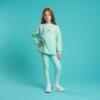 Picture of PRE ORDER Bonini by A* Dee Groove Sweatshirt With Tape Detail - Miami Mint