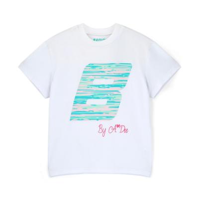Picture of Bonini by A* Dee Dynamic Oversized Logo T-Shirt - Bright White