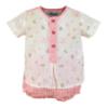 Picture of Miranda Baby Boys Rocking Horse Blouse & Gingham Shorts Set - White Pink
