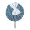 Picture of Miranda Girls Rosette Headband/Hair Clip - Blue White