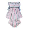 Picture of Miranda Baby Girls Ruffle Dress & Panties Set X 2 - Multi Stripe