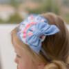 Picture of Miranda Girls Stripe Rosette Headband/Hair Clip - Multi Stripe