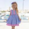 Picture of Miranda Girls Ruffle Bodice Sleeveless Dress - Pink Gingham