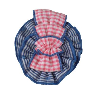 Picture of PRE ORDER Miranda Girls Gingham Rosette Headband/Hair Clip - Pink