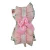 Picture of PRE ORDER Miranda Girls Floral Rosette Tulle Headband - White Pink
