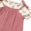 Picture of Mayoral Toddler Girls Summer Cherry Top & Playsuit Set X 2 - Cream Pink