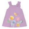 Picture of Mayoral Toddler Girls Summer Sun Dress With Applique - Lilac
