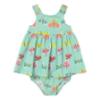 Picture of Mayoral Toddler Girls Summer Sun Dress & Panties Set X 2 - Turquoise