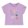 Picture of Mayoral Toddler Girls Summer Top & Tulip Print Leggings Set X 2 - Lilac Multi