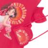 Picture of Mayoral Girls Summer Dress & Bag Set X 2 - Red