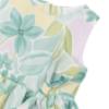 Picture of Mayoral Girls Summer Dress With Fixed Bow Front - Lake Green