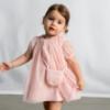 Picture of Mayoral Toddler Girls Summer Tulle Party Dress With Bag Set X 2 - Pink