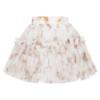 Picture of Daga Girls Twinkle Flight Applique & Tulle Top & Tulle Ruffle Skirt Set X 2 - White Beige