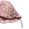 Picture of Mayoral Newborn Girls Floral Ruffle Bottom Swim Suit & Sunhat Set X 2 - Pink Multi