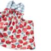 Picture of Mayoral Newborn Girls Strawberry Print Bikini & Sunhat Set X 3 - Red Blue