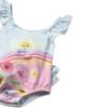 Picture of Mayoral Newborn Girls Ruffle Swim Suit & Sunhat Set X 2 - Blue Multi