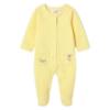 Picture of Mayoral Newborn Baby Girls Summer Set of Onesies Gift Set X 2 - Ivory Lemon Multi