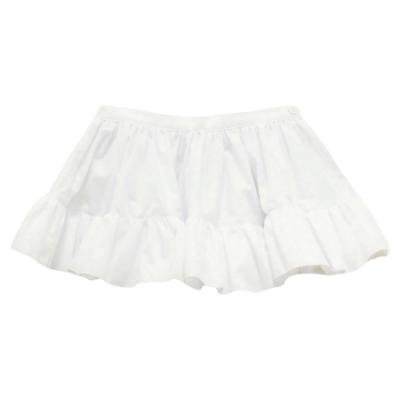 Picture of Miranda Girls Polycotton Petticoat With Tulle Ruffle - White