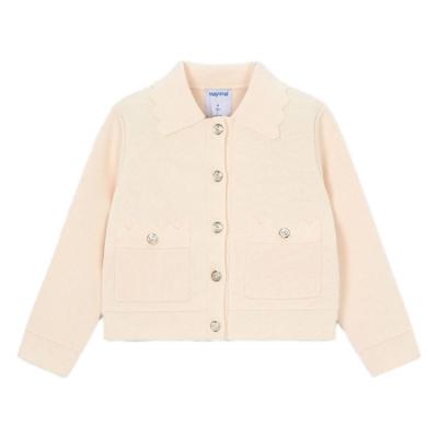 Picture of PRE ORDER Mayoral Girls Summer Knit Jacket & Skirt Set X 2 - Cream