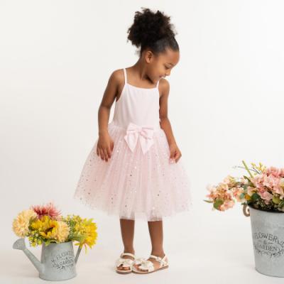 Picture of Caramelo Kids Girls Summer Occasion Strappy Party Dress - Pink