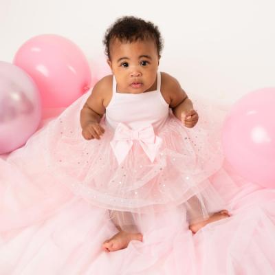 Picture of Caramelo Kids Toddler Girls Summer Occasion Strappy Party Dress - Pink