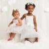 Picture of Caramelo Kids Toddler Girls Summer Occasion Strappy Party Dress - Ivory