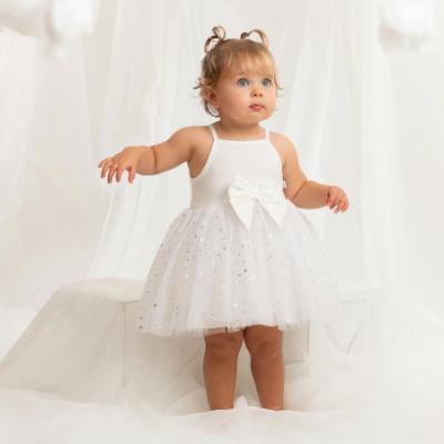 Picture of Caramelo Kids Toddler Girls Summer Occasion Strappy Party Dress - Ivory