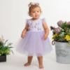 Picture of Caramelo Kids Baby Girls Summer Diamonte Bow Party Dress - Lilac