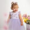 Picture of Caramelo Kids Baby Girls Summer Diamonte Bow Party Dress - Lilac
