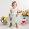 Picture of Caramelo Kids Baby Girls Summer Diamonte Bow Party Dress - Mint Green