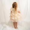 Picture of Caramelo Kids Girls Summer Puff Ball Sleeve Ruffle Dress & Headband Set X 2 - Champagne
