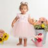 Picture of Caramelo Kids Baby Girls Summer Diamonte Bow Party Dress - Pink